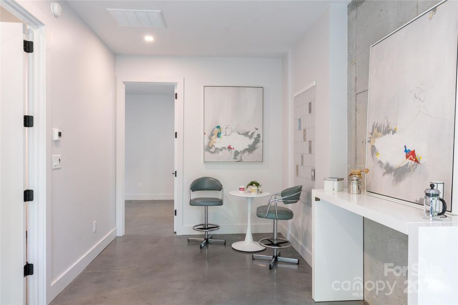 Furnished interior view inside a new home in , Clover (Image 13).