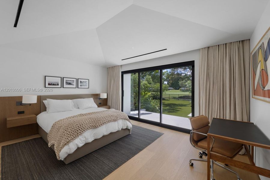 Furnished interior view inside a new home in , Coral Gables (Image 9).