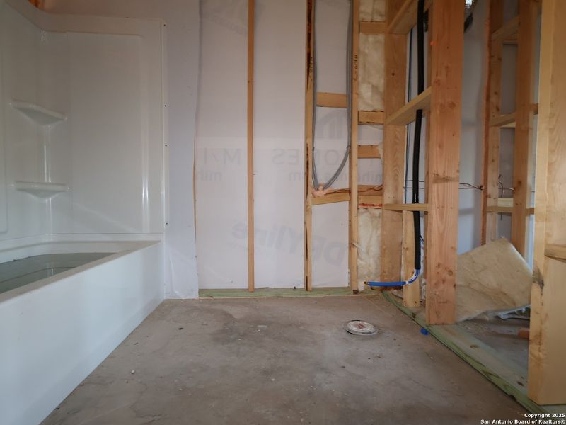 In-progress construction of a new home in Agave, San Antonio, TX (Image 25).