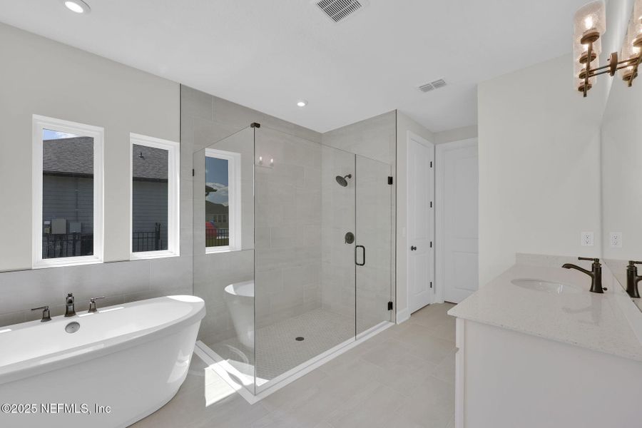 Furnished interior view inside a new home in Trailmark - Phase 6, St. Augustine (Image 10).