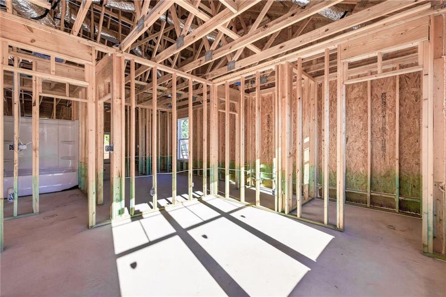 In-progress construction of a new home in , Athens, GA (Image 15).