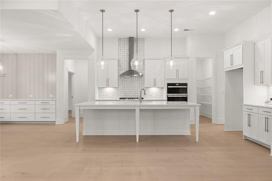 Furnished interior view inside a new home in Soleil Belmont Park, Canton (Image 17).