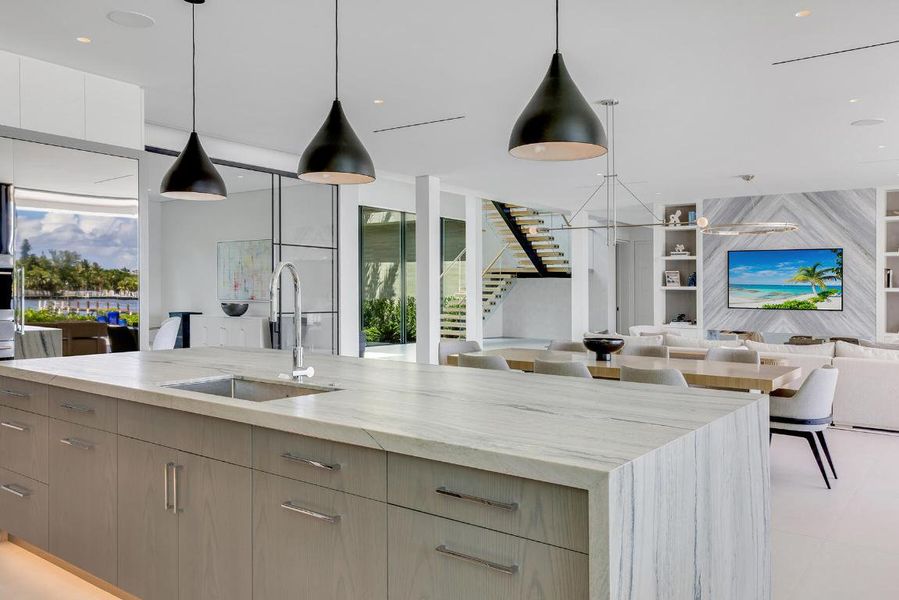 Kitchen to Living Room