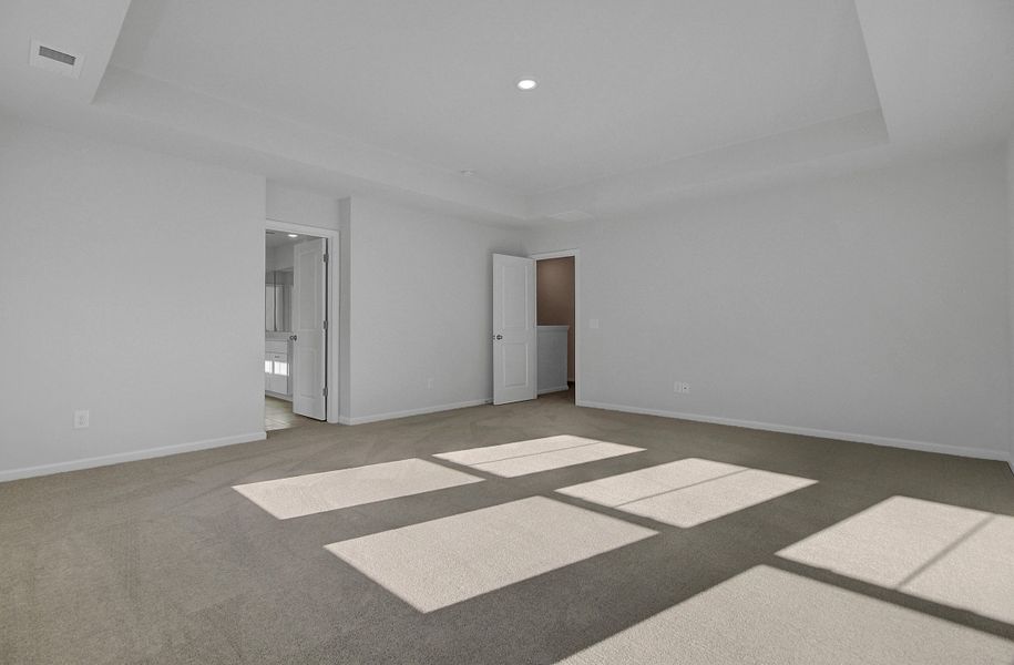 Spacious, unfurnished interior of a new home in Heron's Walk at Summers Corner, Summerville (Image 35).
