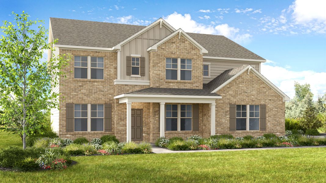 Representative exterior photo of a completed home built from the Easton by Taylor Morrison in Watson Park, Snellville, GA (Image 26).