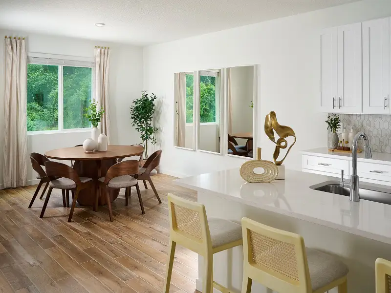 Furnished interior view inside a new home in Azalea Creek, Jacksonville (Image 4).
