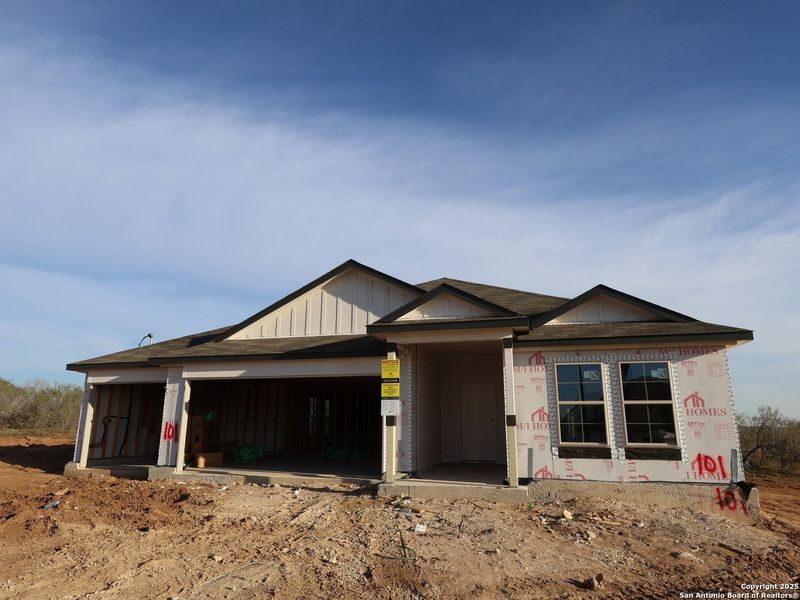 In-progress construction of a new home in Chaparral Ranch, Floresville, TX (Image 27). In-progress construction of a new home in Chaparral Ranch, Floresville, TX (Image 27).