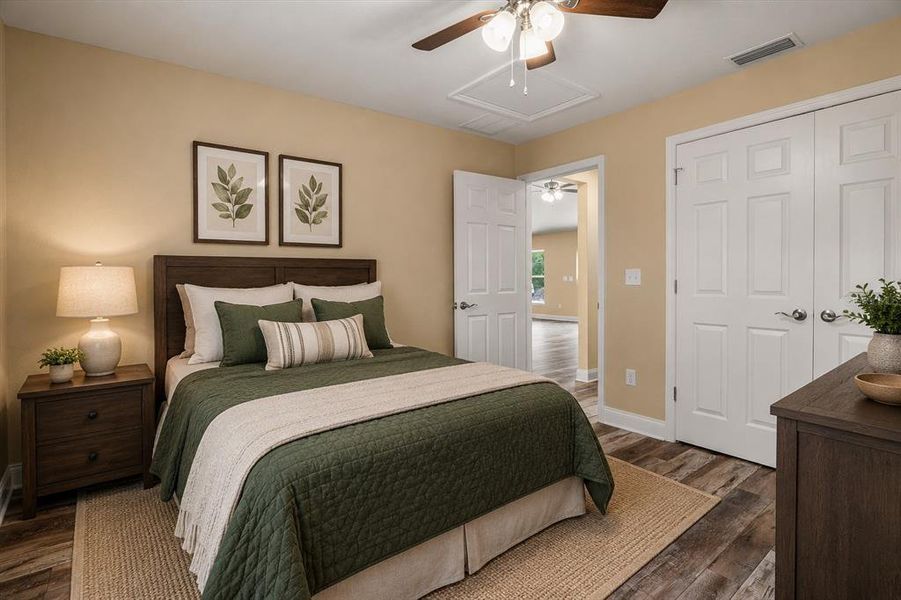 Furnished interior view inside a new home in , Haines City (Image 7).