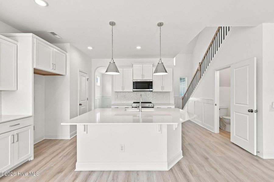 Furnished interior view inside a new home in Legacy Lakes, Aberdeen (Image 8).