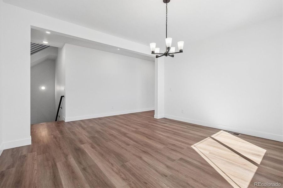 Spacious, unfurnished interior of a new home in Peakview at Ascent Village, Littleton (Image 23).