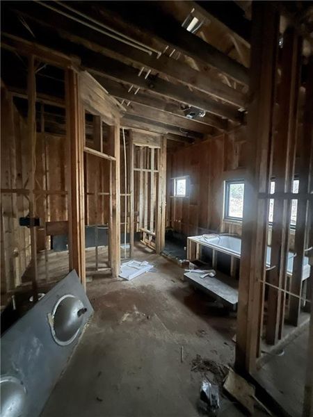 In-progress construction of a new home in , Atlanta, GA (Image 23).