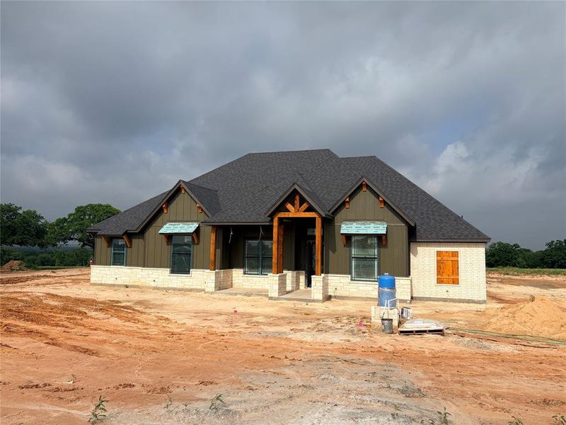 In-progress construction of a new home in , Decatur, TX (Image 3).