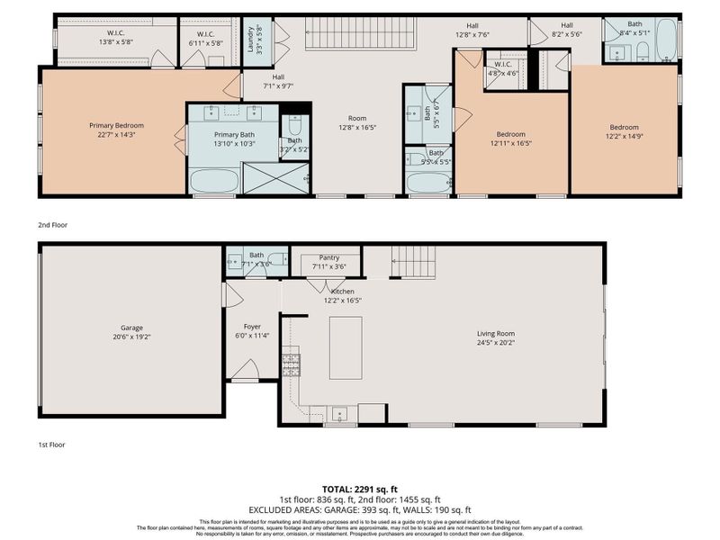 2D floor plan layout of this home in , Houston, TX (Image 5).