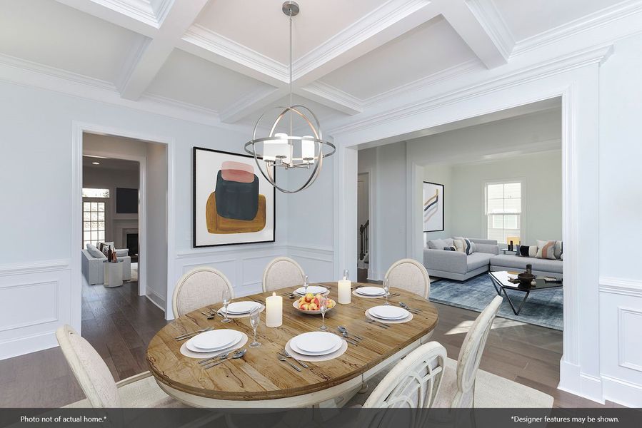 Furnished interior view inside a new home in Palmetto Shores, Chapin (Image 5).