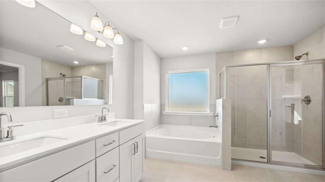 Furnished interior view inside a new home in Evergreen Crossing, Locust Grove (Image 5).