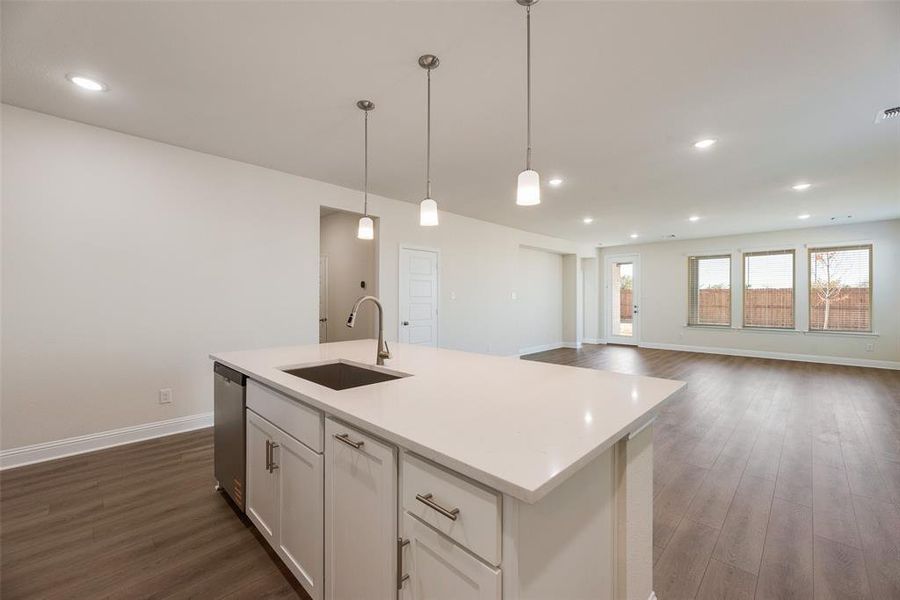 Furnished interior view inside a new home in Sutton Fields, Celina (Image 9). Furnished interior view inside a new home in Sutton Fields, Celina (Image 9).