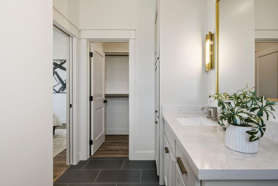 Furnished interior view inside a new home in , Bryan (Image 32).