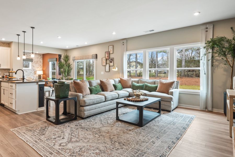 Furnished interior view inside a new home in Cherry Glen, Euharlee (Image 31).