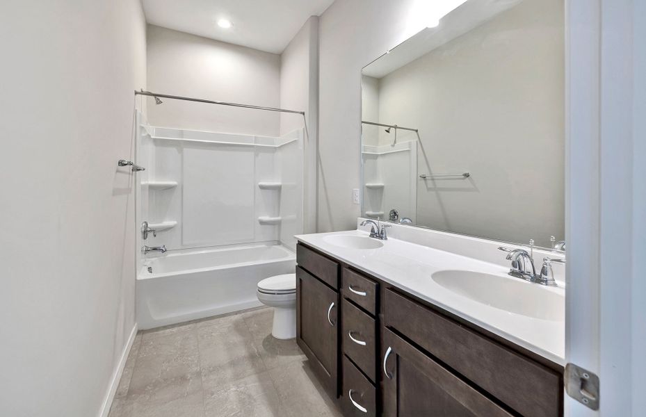 Furnished interior view inside a new home in Vistoso Canyon Estates, Oro Valley (Image 11).