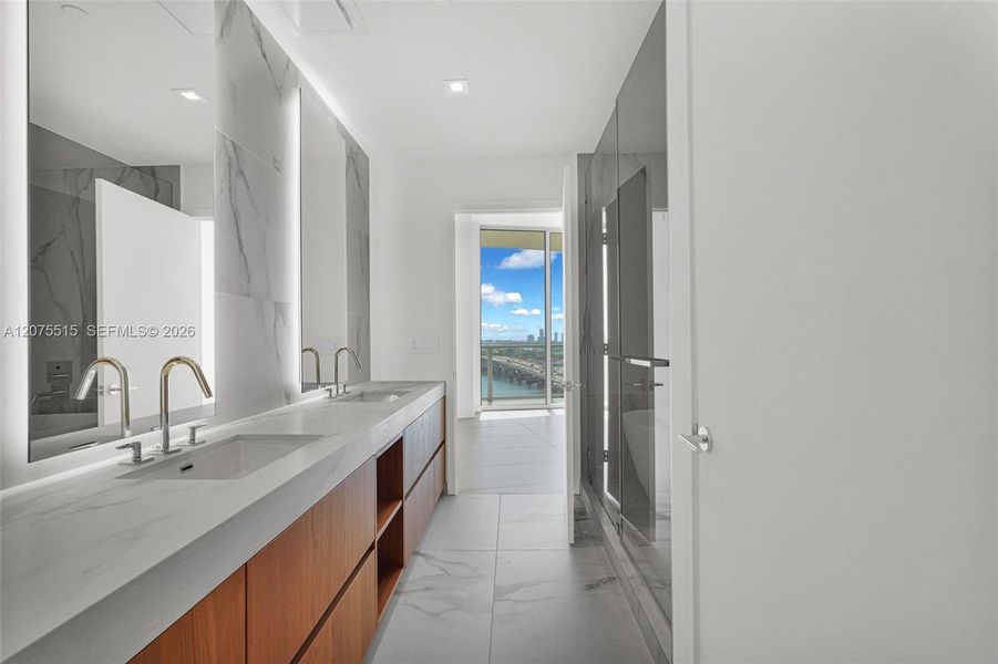 Furnished interior view inside a new home in , Miami (Image 11). Furnished interior view inside a new home in , Miami (Image 11).