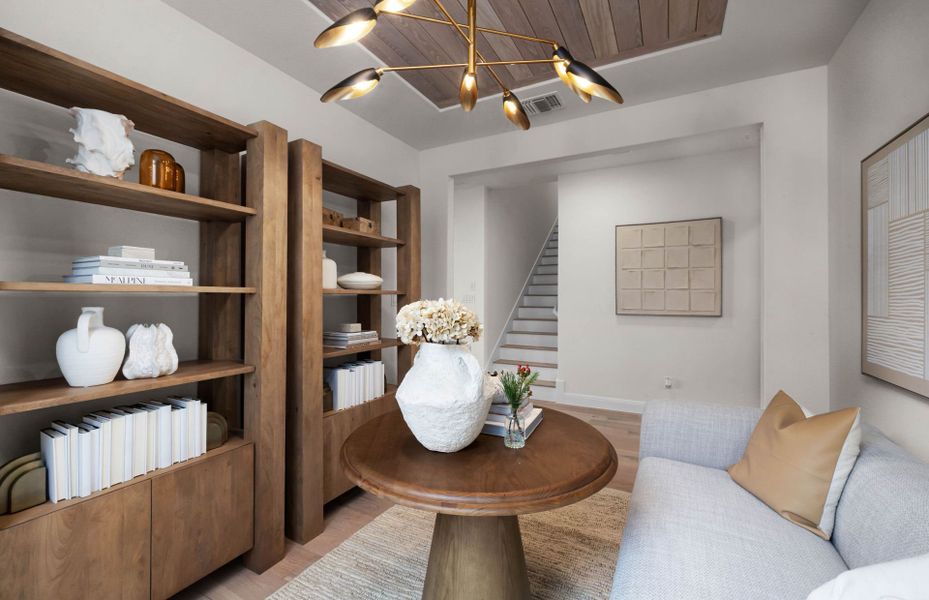 Representative furnished interior of a home built from the Mystique by Del Webb in Del Webb New Braunfels at Veramendi, New Braunfels (Image 55).