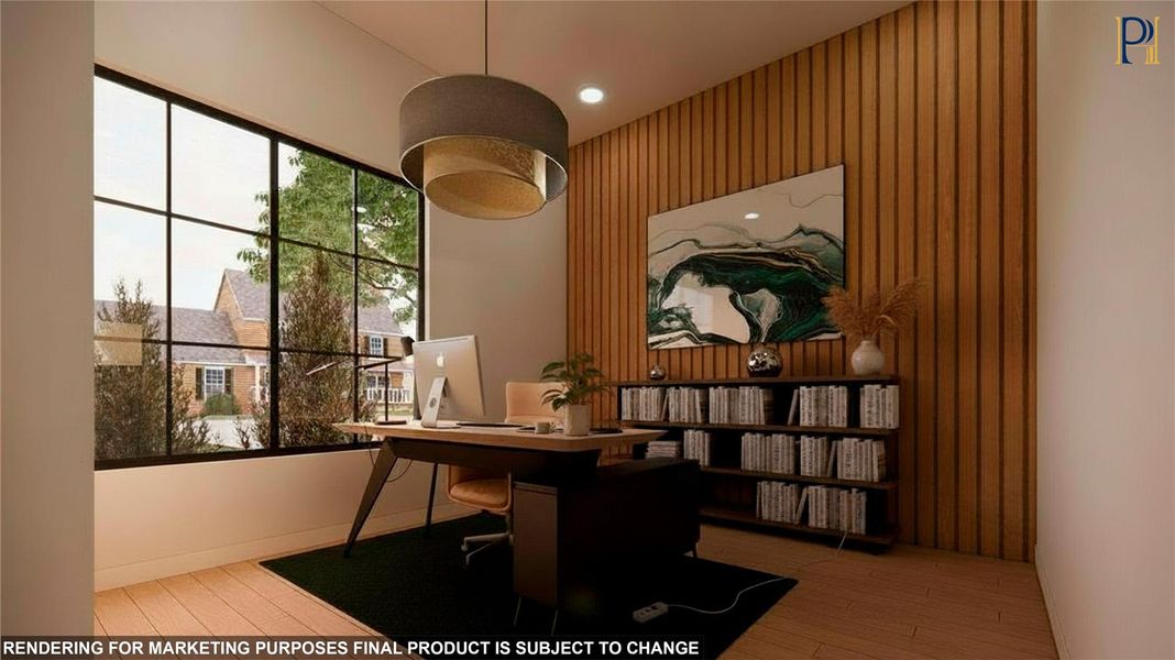 Furnished interior view inside a new home in , Katy (Image 27).