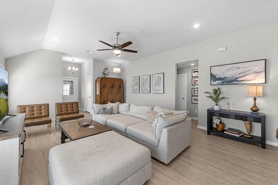 Furnished interior view inside a new home in Moran Ranch, Willis (Image 15).