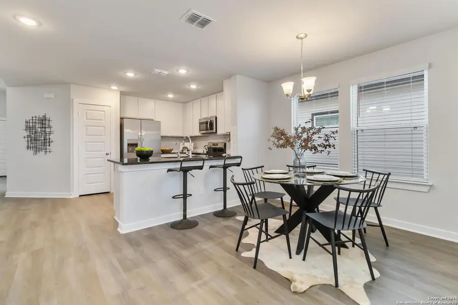 Furnished interior view inside a new home in Katzer Ranch, Converse (Image 5). Furnished interior view inside a new home in Katzer Ranch, Converse (Image 5).