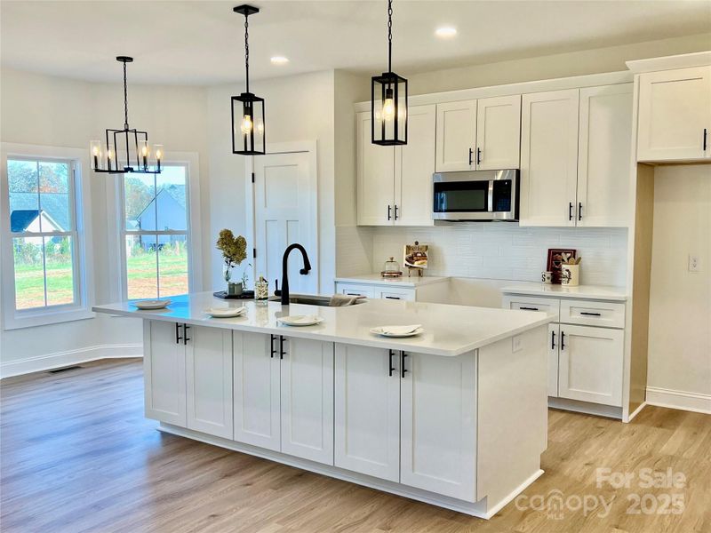 Furnished interior view inside a new home in , China Grove (Image 5).