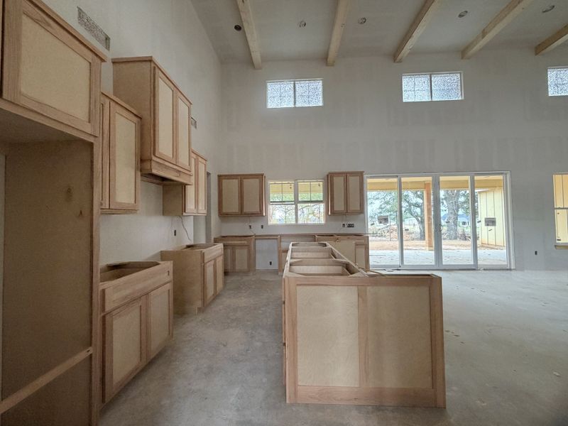 In-progress construction of a new home in Monarch Manor, Poolville, TX (Image 23).