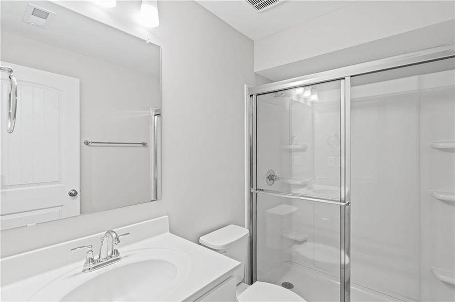 Furnished interior view inside a new home in Villas at Gold Creek, Dawsonville (Image 7).