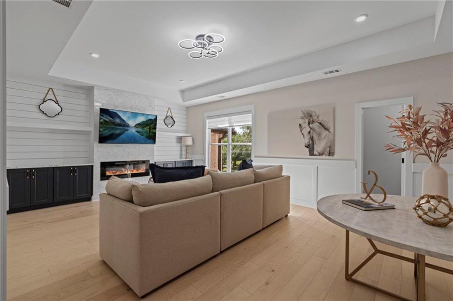 Furnished interior view inside a new home in , Lawrenceville (Image 29).