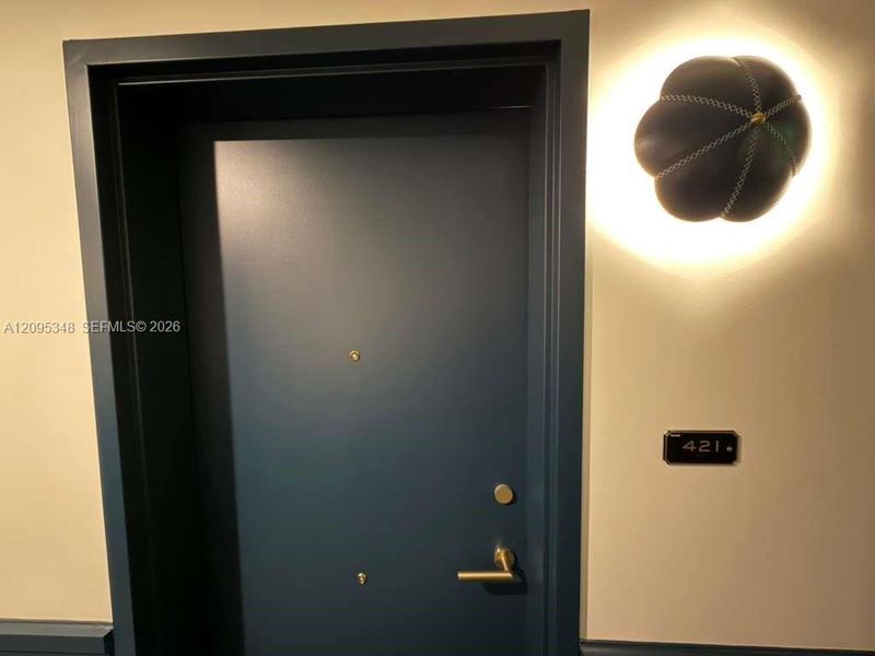 Close-up of interior finishes inside a home in , Miami (Image 11). Close-up of interior finishes inside a home in , Miami (Image 11).