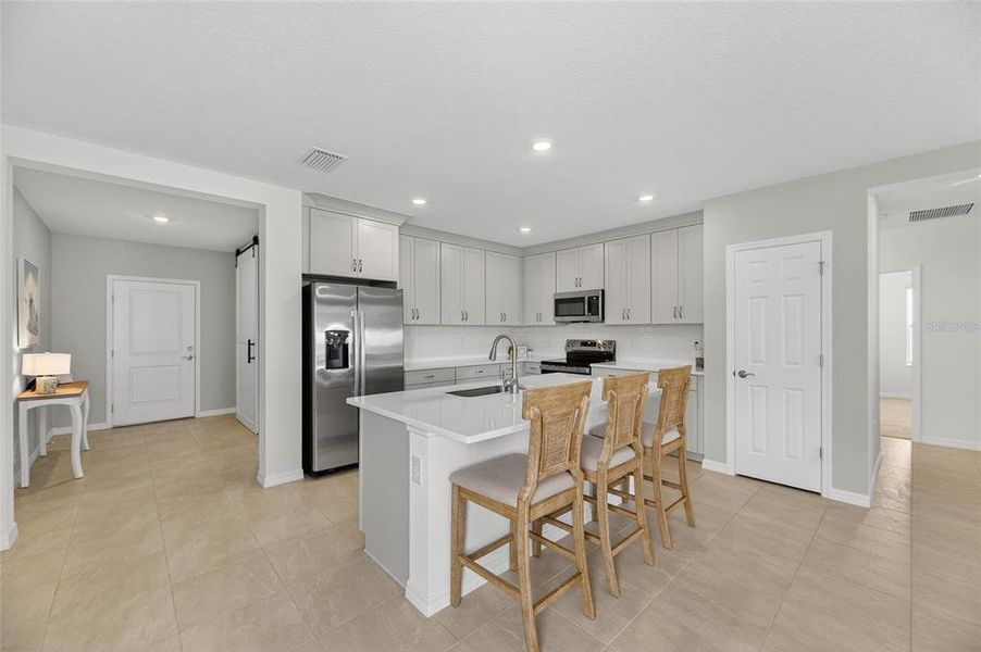 Furnished interior view inside a new home in Summerwoods, Parrish (Image 34).
