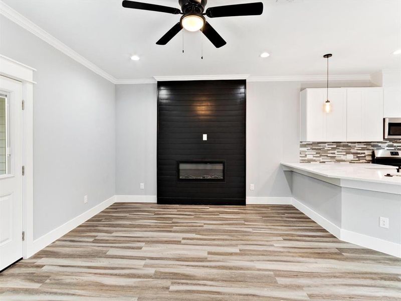 Spacious, unfurnished interior of a new home in , Fort Worth (Image 17). Spacious, unfurnished interior of a new home in , Fort Worth (Image 17).