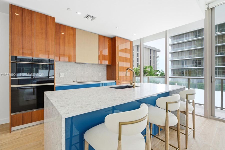 Furnished interior view inside a new home in , Miami (Image 6).