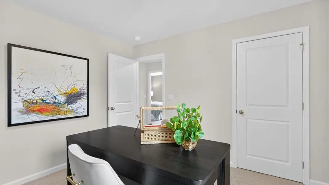 Furnished interior view inside a new home in Chandler Pointe, Rural Hall (Image 3).