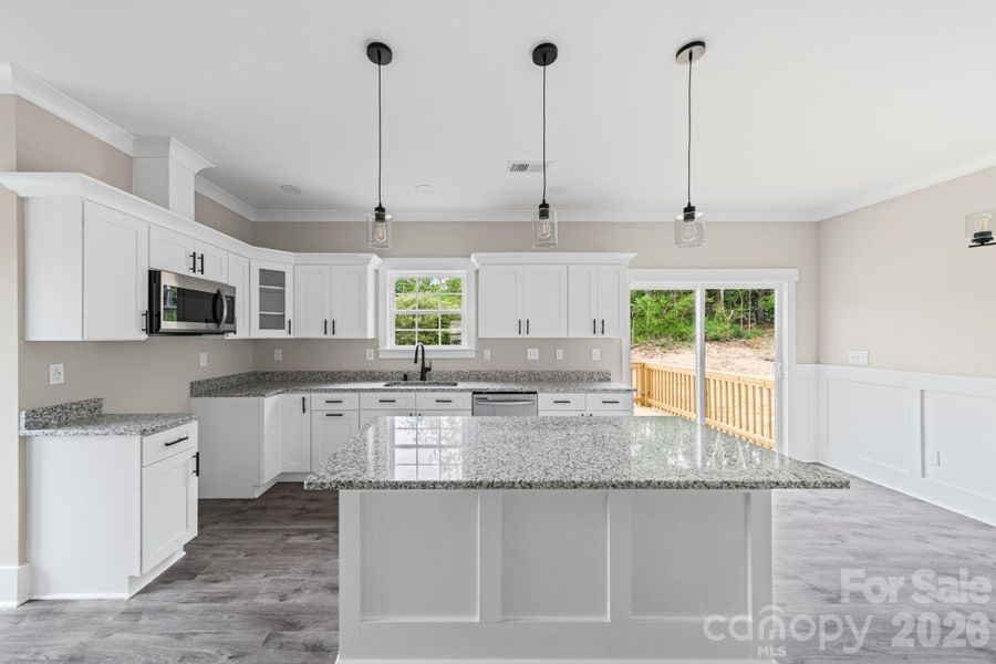 Furnished interior view inside a new home in , Badin (Image 10).
