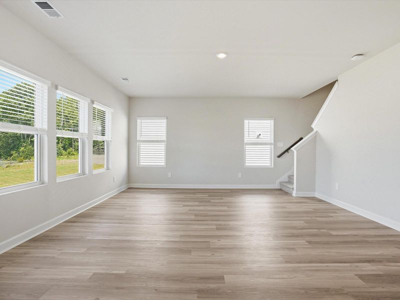 Spacious, unfurnished interior of a new home in The Farm at Wells Creek - Signature Collection, Gray Court (Image 13). Spacious, unfurnished interior of a new home in The Farm at Wells Creek - Signature Collection, Gray Court (Image 13).