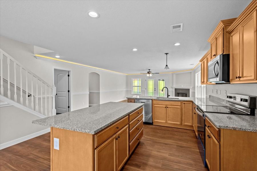 Representative furnished interior of a home built from the Ridge by Enchanted Homes in Ballentine Ridge, Lyman (Image 6).