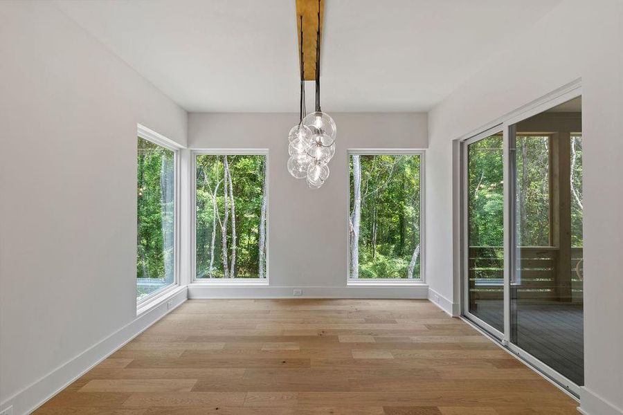 Spacious, unfurnished interior of a new home in Aster, Roswell (Image 32).