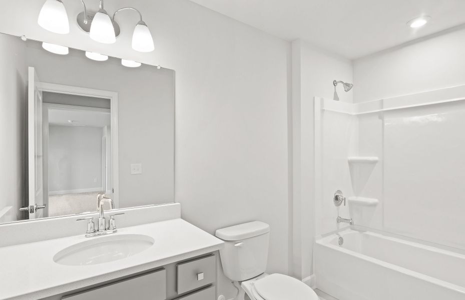 Furnished interior view inside a new home in Hamilton Place, Cartersville (Image 8).