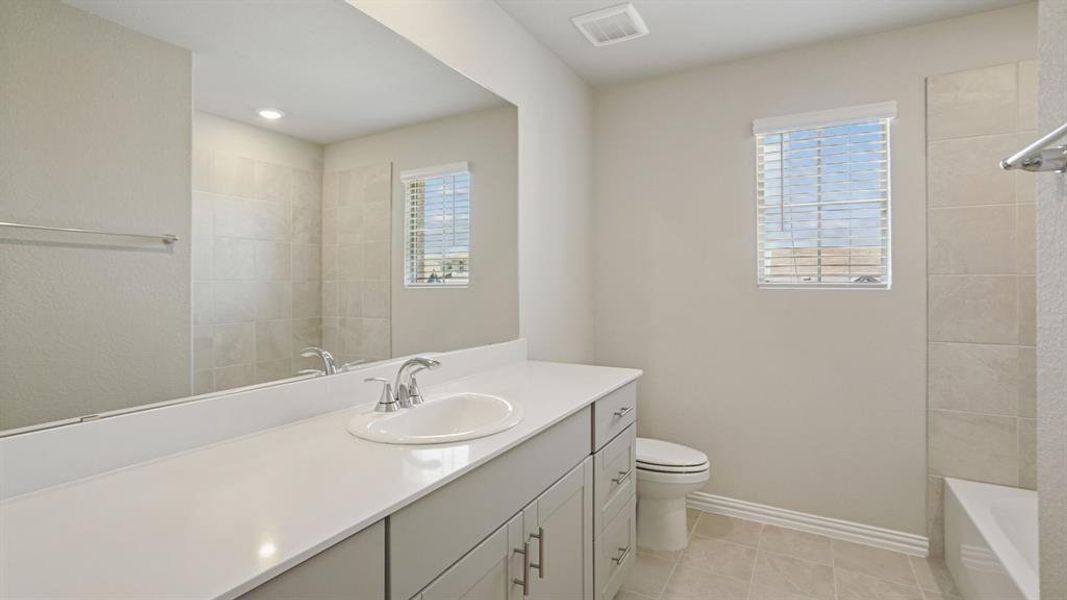 Photo is not of the actual home, but is an inspirational photo of builder’s model home and may depict options, furnishings, and/or decorator features that are not included. Photo is not of the actual home, but is an inspirational photo of builder’s model home and may depict options, furnishings, and/or decorator features that are not included.