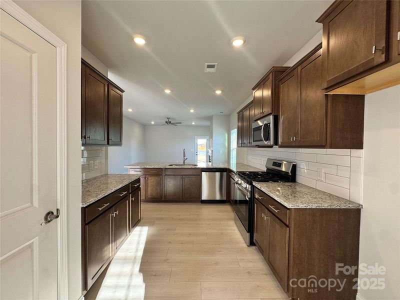 Furnished interior view inside a new home in Village at Parkside, Gastonia (Image 3).