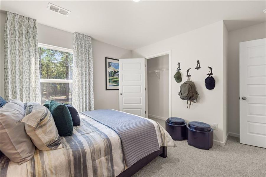 Furnished interior view inside a new home in Kingston Ranch at Lake Oconee, Buckhead (Image 38).