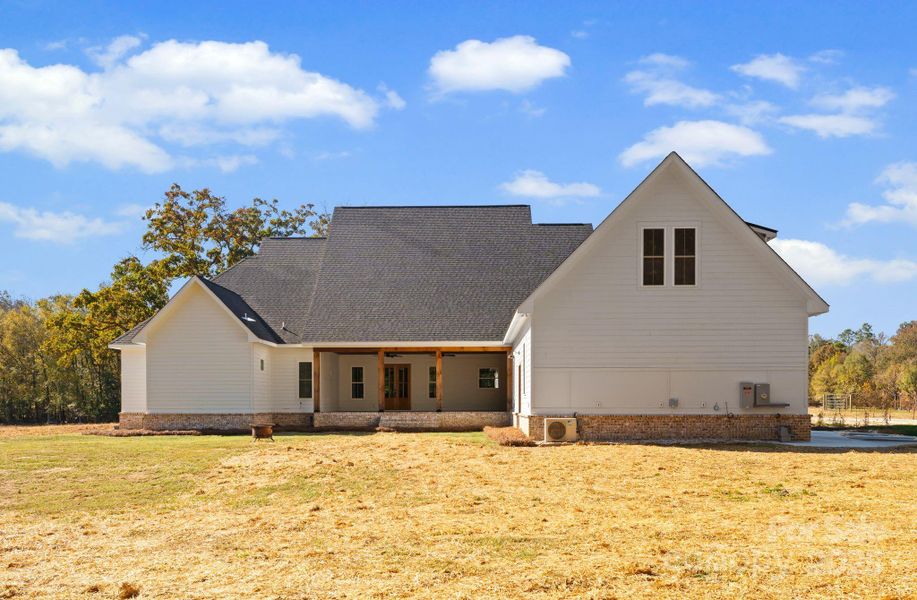 Backyard view Backyard view