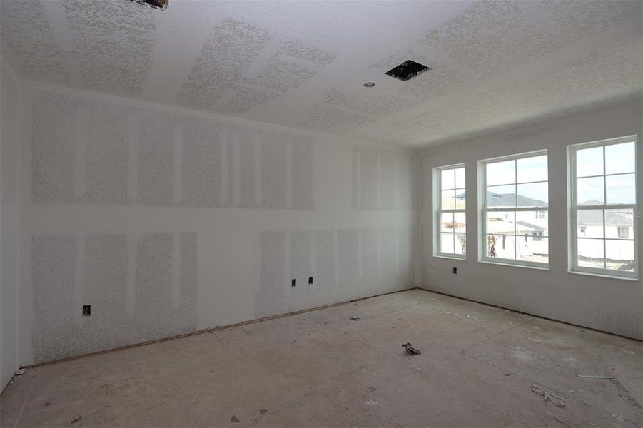 In-progress construction of a new home in Center Lake on the Park, St. Cloud, FL (Image 14). In-progress construction of a new home in Center Lake on the Park, St. Cloud, FL (Image 14).