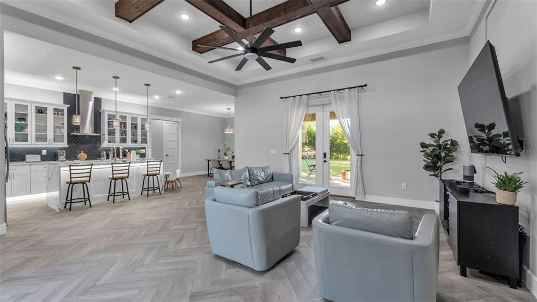 Furnished interior view inside a new home in , Winter Haven (Image 12).