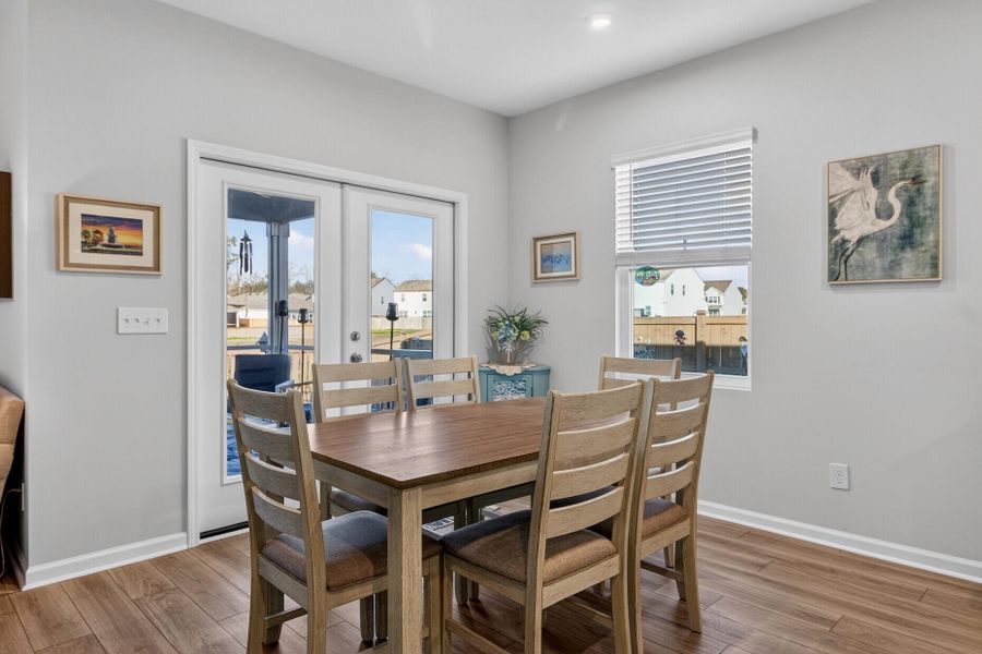 Furnished interior view inside a new home in , Summerville (Image 6).