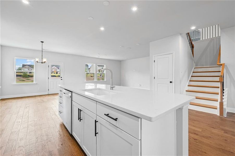 Furnished interior view inside a new home in Hawthorne Ridge, McDonough (Image 10). Furnished interior view inside a new home in Hawthorne Ridge, McDonough (Image 10).